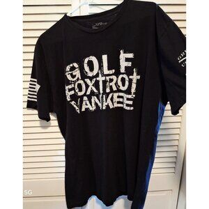 Golf Foxtrot Yankee Grunt Style Mens T-Shirt